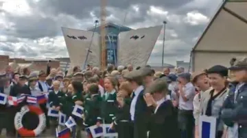 Belfastské oslavy výročí spuštění Titanicu na vodu