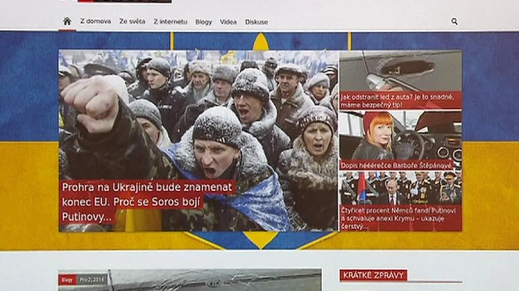 Proruská propaganda v Česku