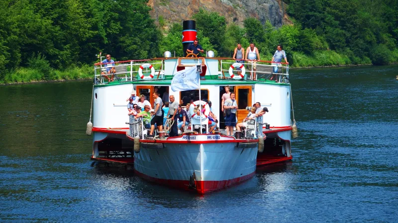 Parník Vltava slaví 80