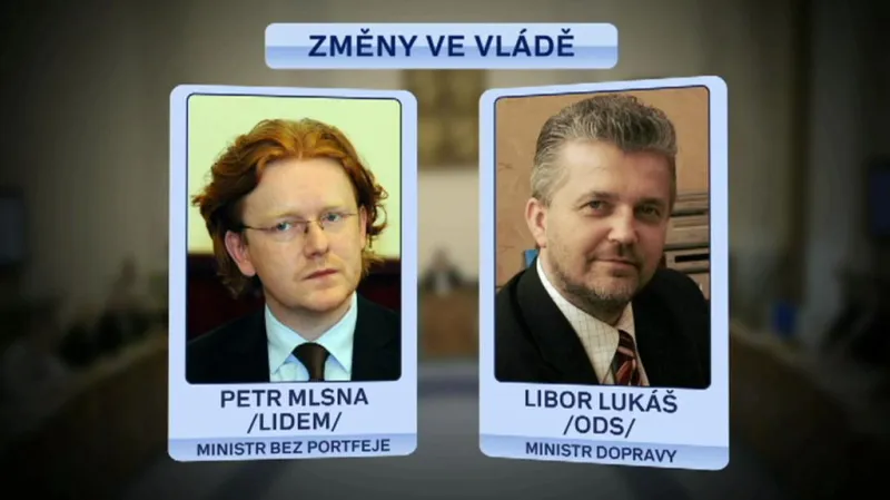 Možné změny ve vládě