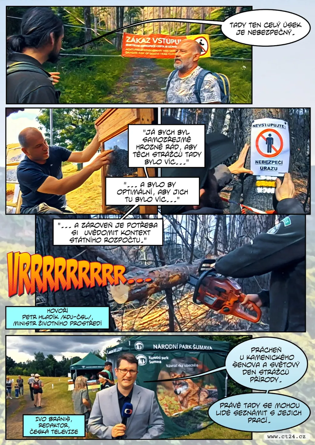 Profesionálních strážců je nedostatek