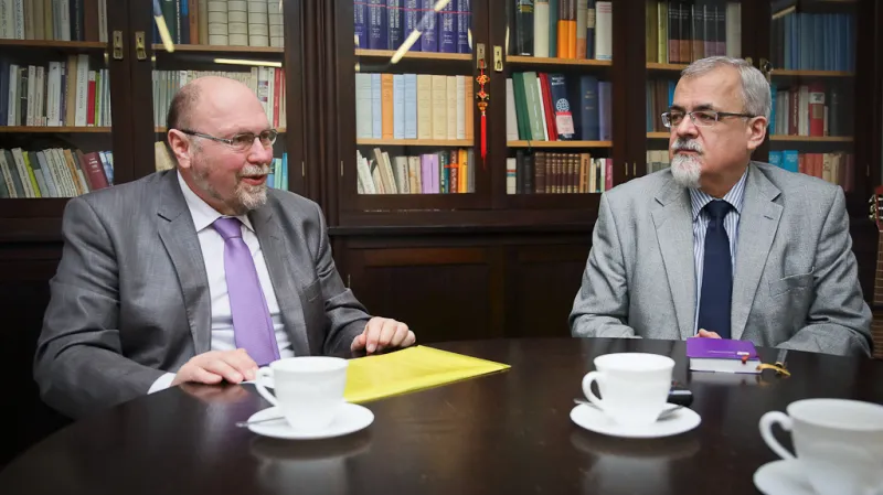 Pavel Stolař a Joel Ruml