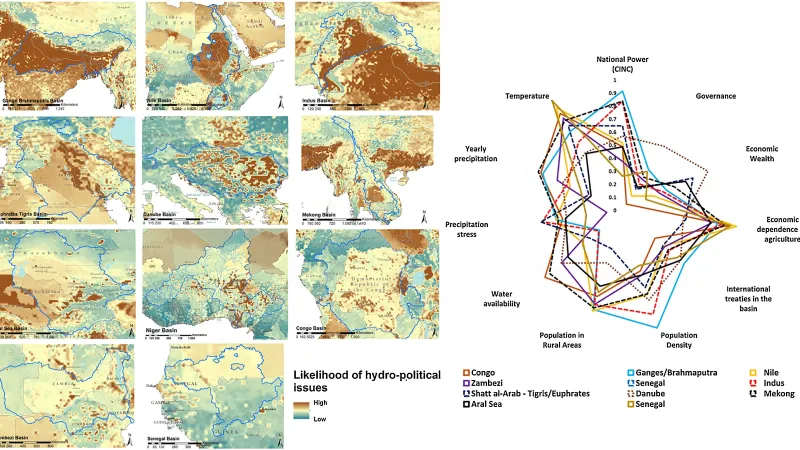 Riziková místa ohrožená nedostatkem vody