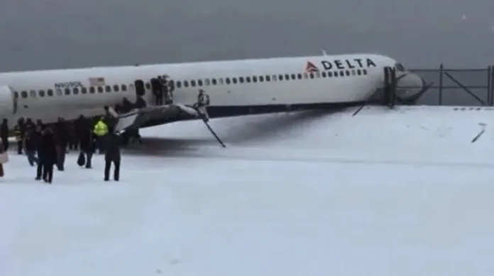 Nehoda letadla Delta Airlines