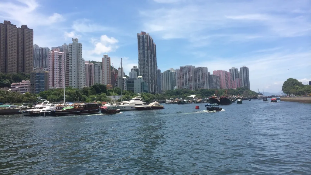 Výškové budovy jsou pro Hongkong příznačné