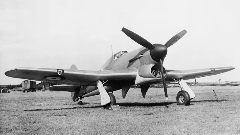 Letadlo britského Královského letectva (RAF) během druhé světové války