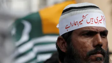 Protest za Kašmír v Karáčí