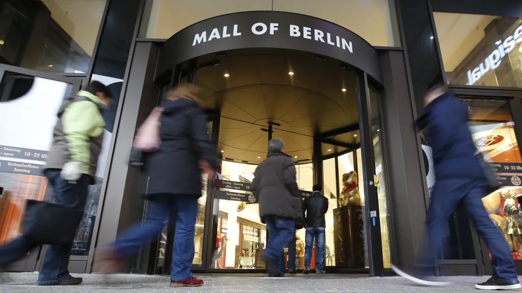 Obchodní centrum v Berlíně