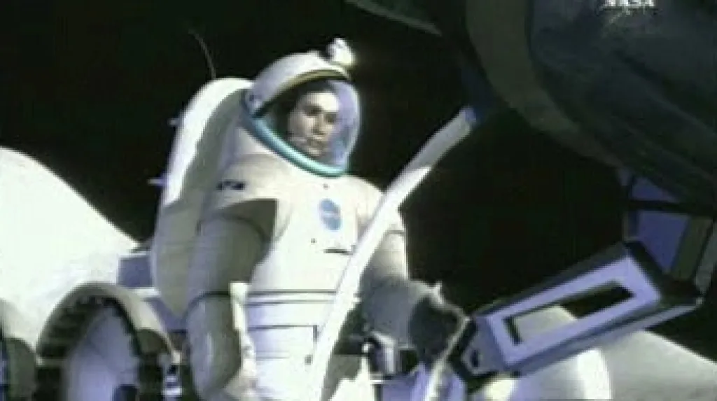 Astronaut na Měsíci