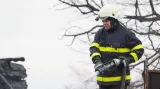 Mluvčí hasičů Libor Netopil o vyšetřování požáru Libušína