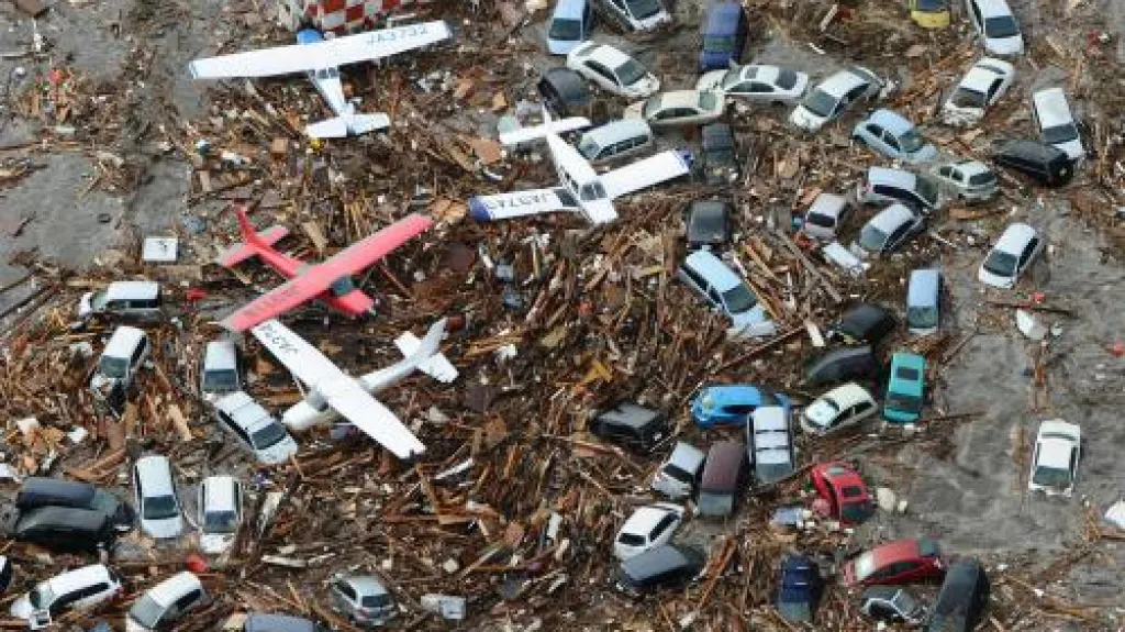 Následky zemětřesení v Japonsku