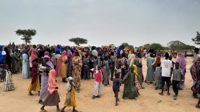 Súdánci prchají před boji do sousedního Čadu
