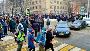 Nedělní demonstrace v Moskvě