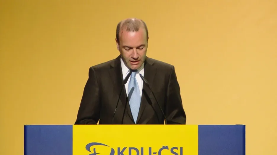 Šéf frakce Evropské lidové strany (EPP) v Evropském parlamentu Manfred Weber
