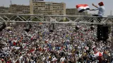 Příznivci prezidenta Mursího v Káhiře