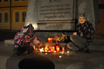 Připomínka 17. listopadu v Lounech