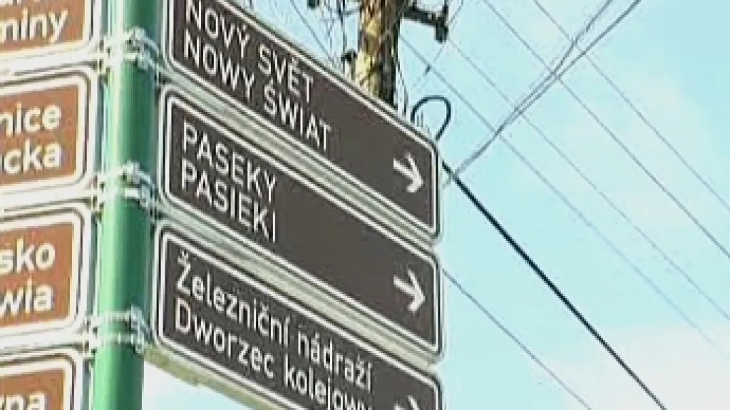 Česko-polské nápisy