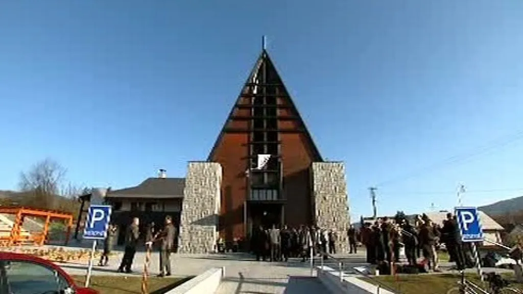Nový kostel v Písku u Jablunkova
