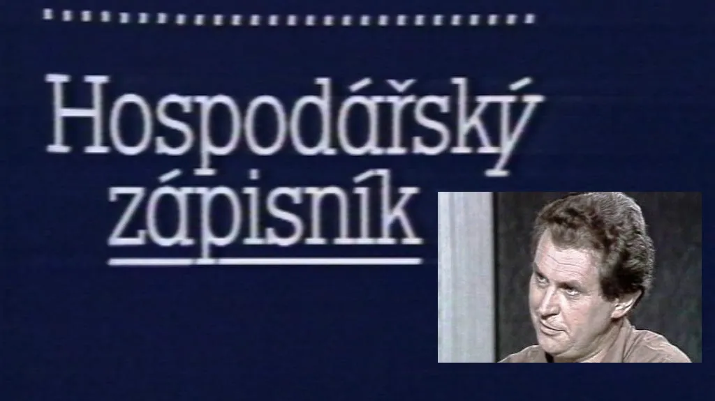Hospodářský zápisník, ekonomický pořad ČST (1989)