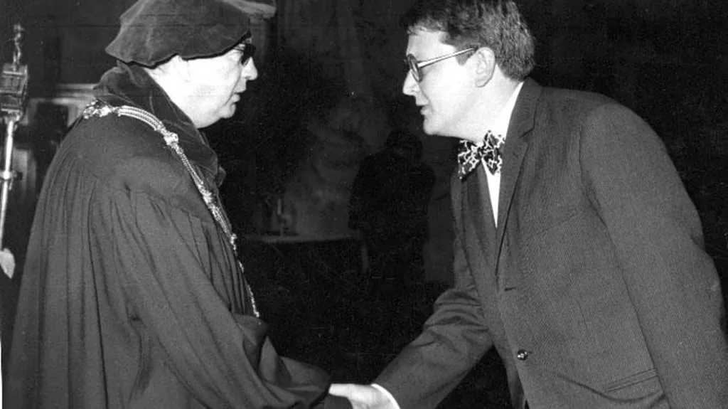 Promoce Vladimíra Šlapety v roce 1972
