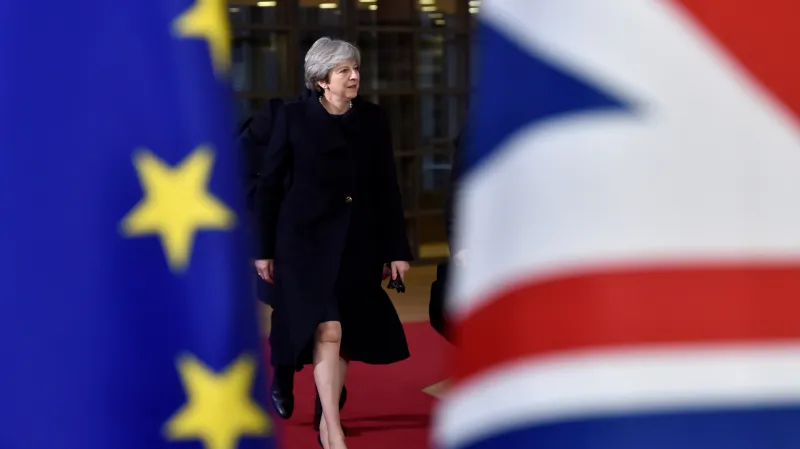 Theresa Mayová na summitu EU