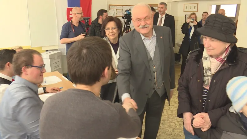 Ivan Gašparovič u voleb