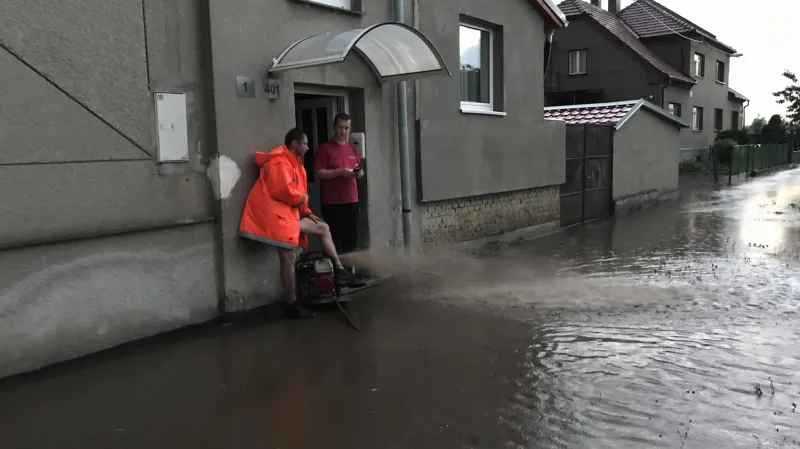 Zásah hasičů v Olomouckém kraji