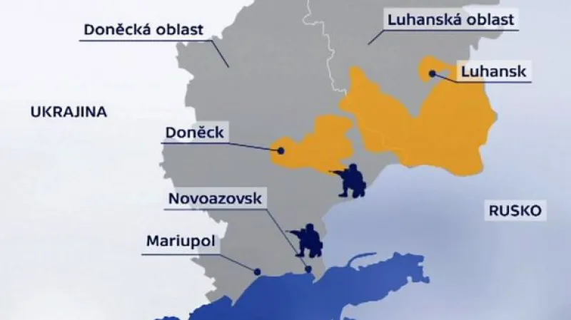 Události: Kyjev mluví o ruském vpádu a žádá o pomoc
