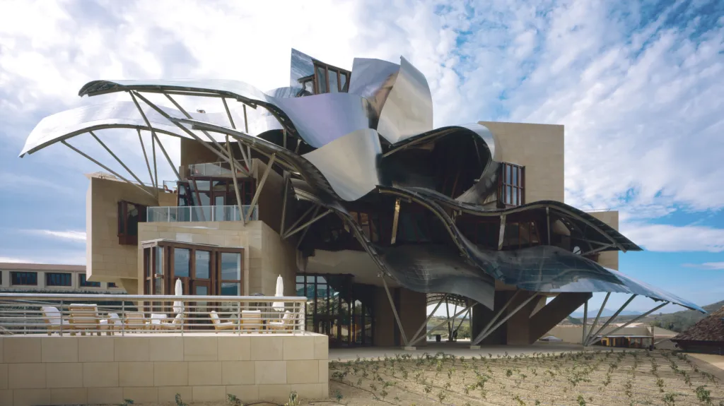 Hotel Marqués de Riscal (Elciego, Španělsko)