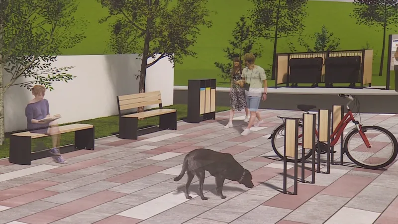 Studenti produktového designu navrhují novou podobu náměstí ve Šlapanicích