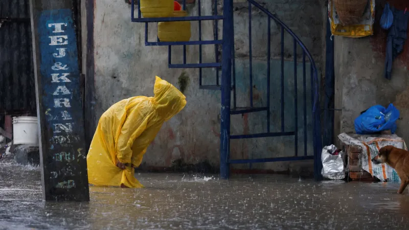 Záplavy v nepálském hlavním městě Káthmándú