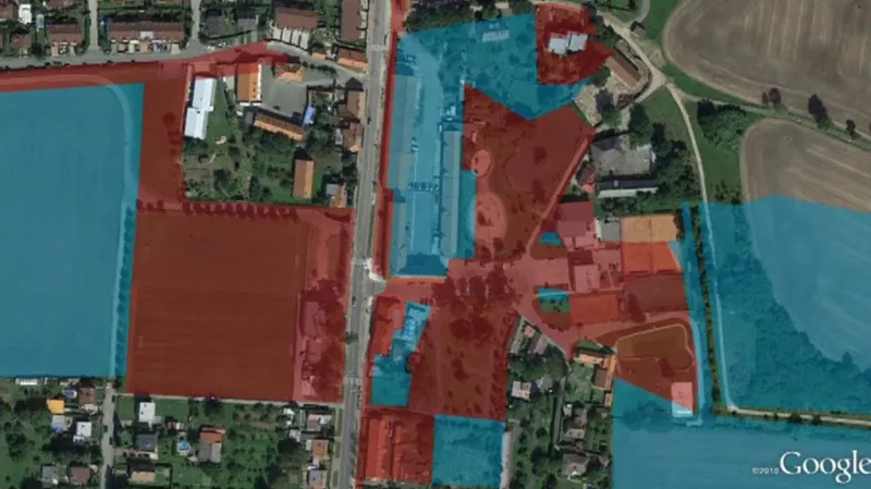 Březiněves, pozemky požadované Maltézskými rytíři