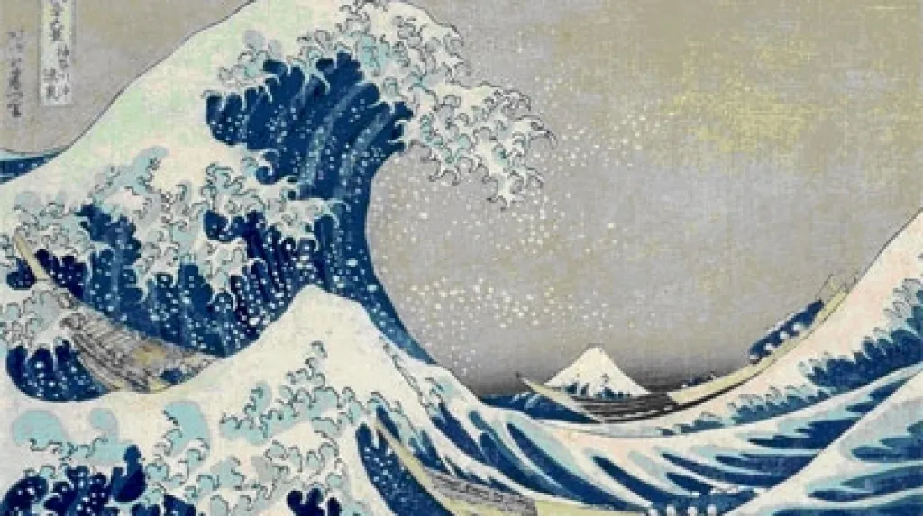 Kacušika Hokusai / Velká vlna v Kanagawě
