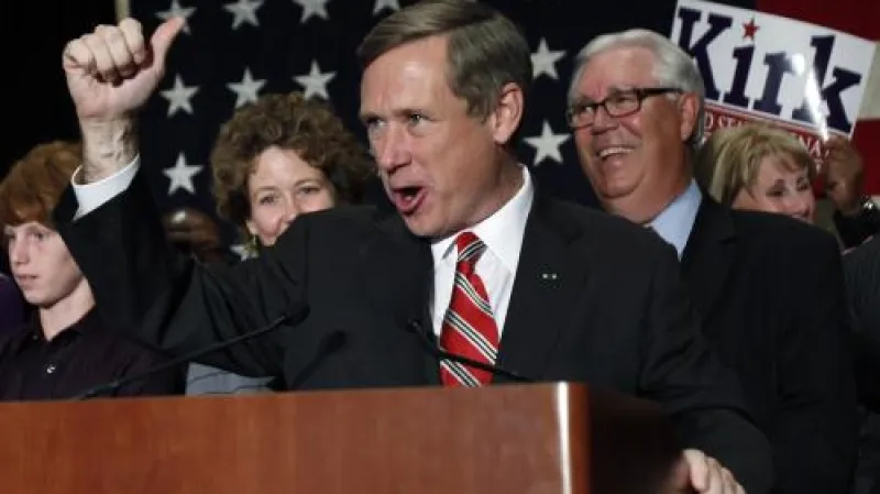 Mark Kirk získal křeslo, které dřív patřilo Obamovi