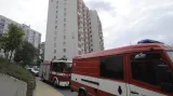 Exploze na pražském sídlišti Červený vrch