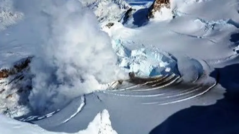 Výbuch sopky Mount Redoubt