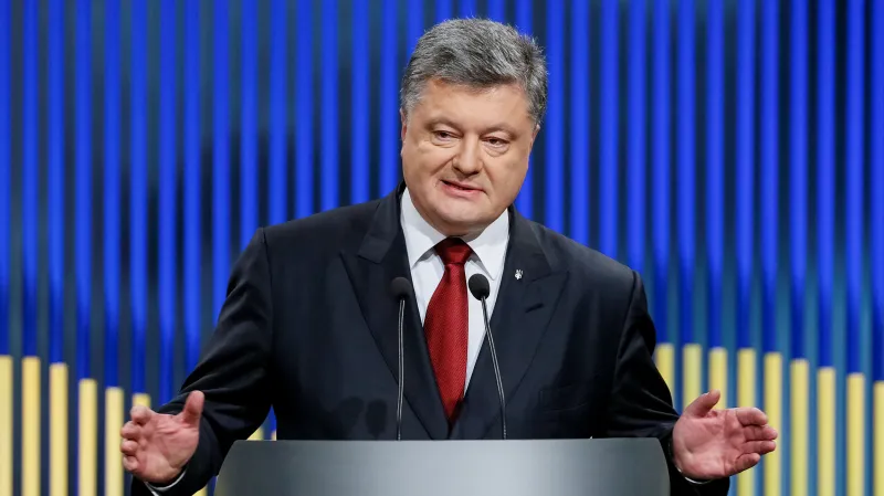 Ukrajinský prezident Petro Porošenko