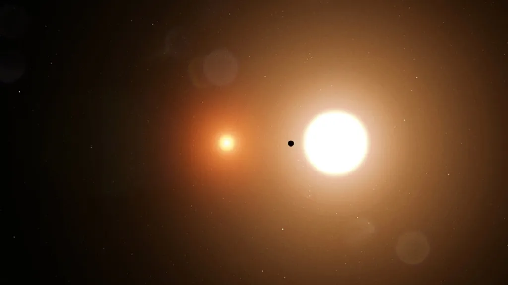 Exoplaneta TOI 700d - vizualizace