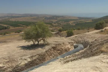 Golanské výšiny sužuje sucho, obyvatelé závisí na místních zdrojích