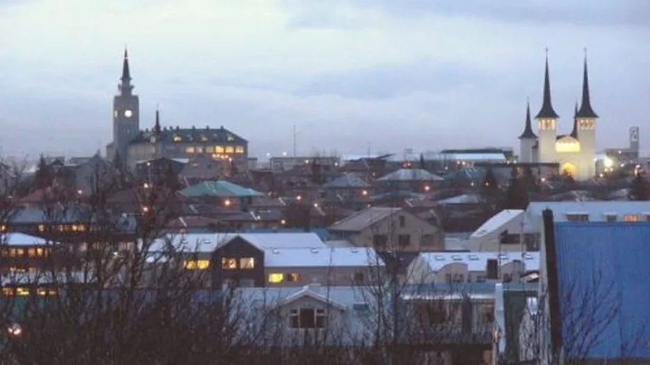 Hlavní město Islandu Reykjavík