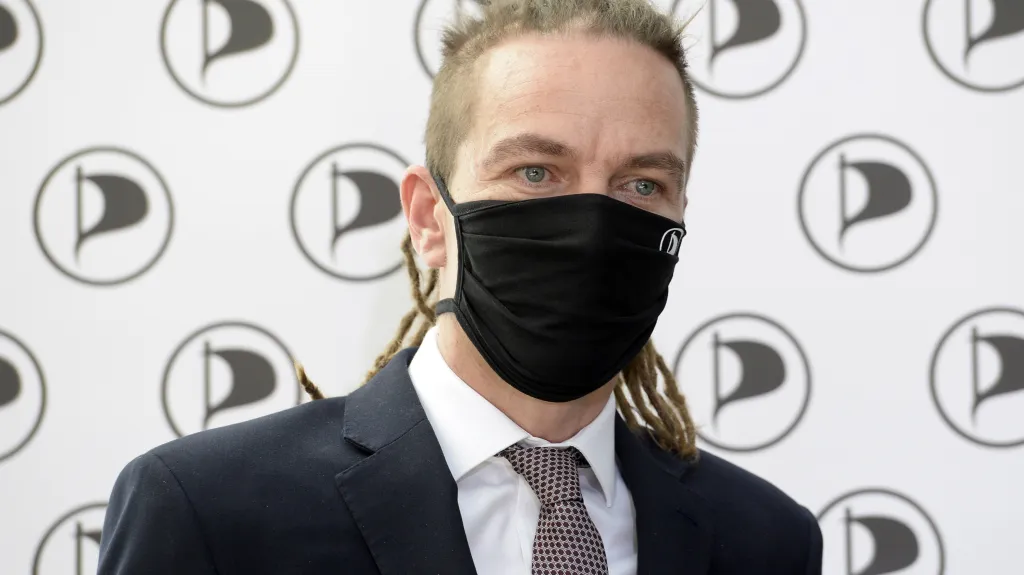 Předseda Pirátů Ivan Bartoš