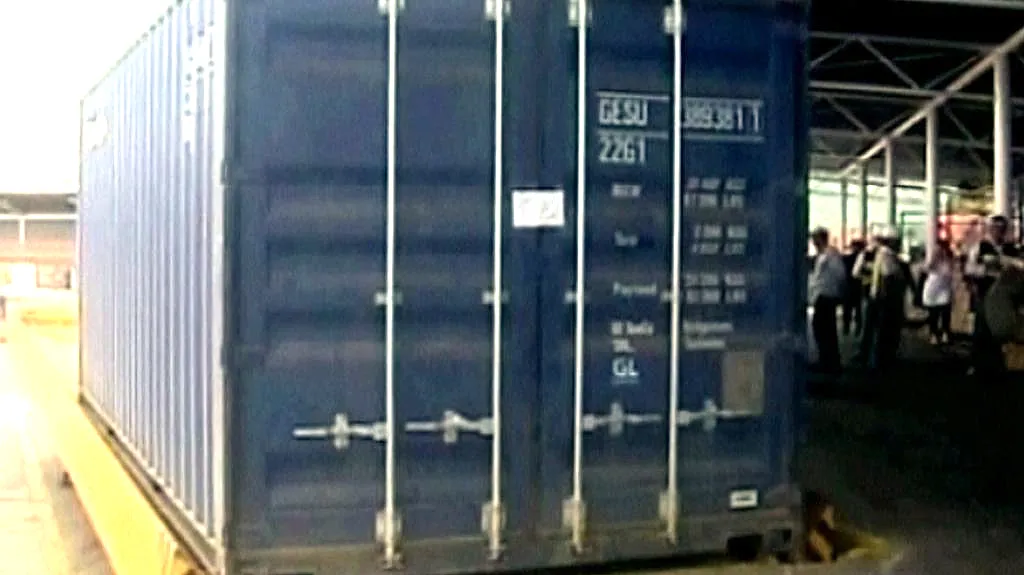 Kontejner s drogami