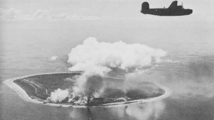 Bombardování japonských ranvejí na Nauru během druhé světové války