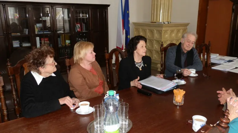 Setkání Spolku rodáků s vedením radnice