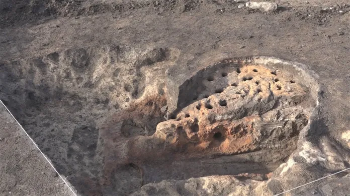 Archeologové našli keltskou pec nebývalých rozměrů