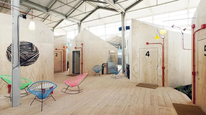 Interiéry Red Bull Music Academy v Madridu