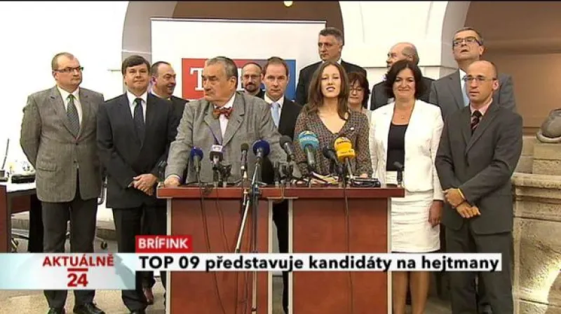 Tisková konference TOP 09