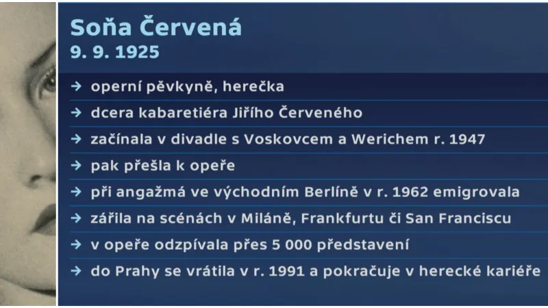 Vizitka Soni Červené