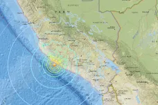 V mořských hlubinách u Peru udeřilo zemětřesení, nejméně jedna oběť