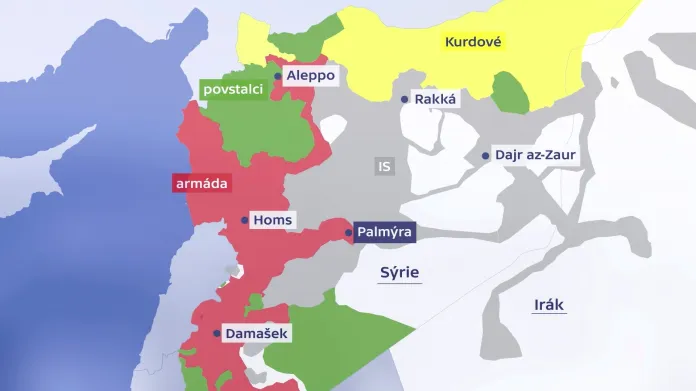Stav na syrském bojišti